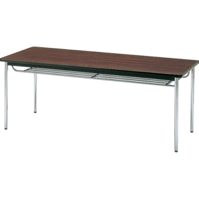 日本中山 TRUSCO 4989999766639 會(huì)議用表-帶表架的圓腳1500×600×700象牙